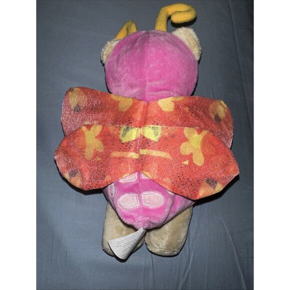 2008 Starbucks Bearista Butterfly Bear 74th Edition Plush Pink Spring - Picture 2 of 8